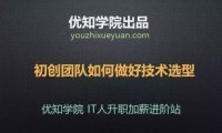 初创公司如何做好技术选型,3条必须掌握的核心要领