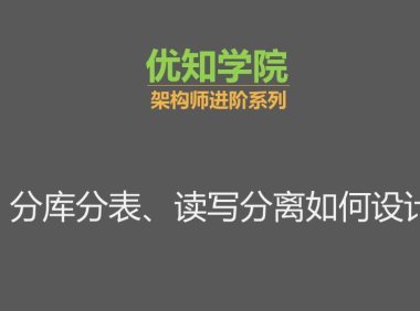分布式数据层中间件详解:如何实现分库分表+动态数据源+读写分离